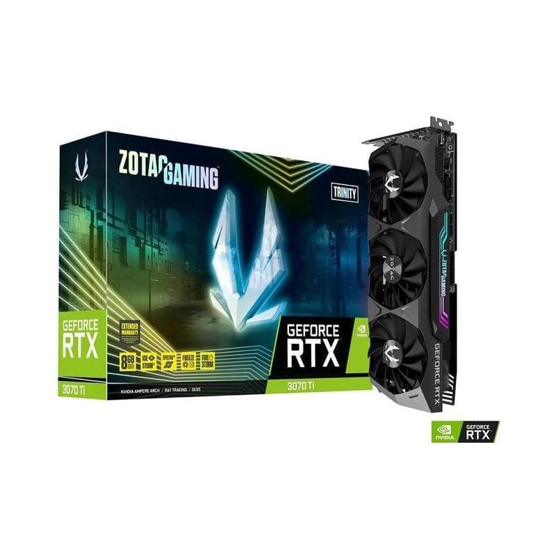 Placa de Video Zotac GeForce RTX 3070 Ti