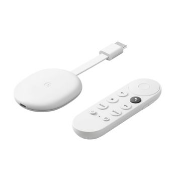 GOOGLE CHROMECAST WITH GOOGLE TV HD SNOW 